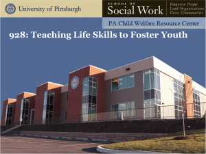 928: Teaching Life Skills to Foster Youth