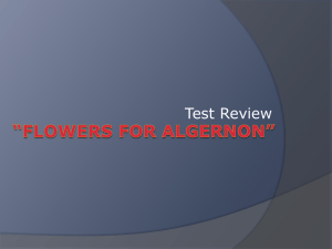 Flowers for Algernon Test Review: Characters, Themes, Plot