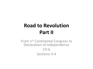 Road to Revolution part2 symplified