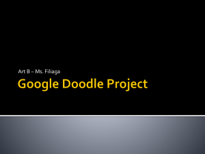 Google Doodle Project - art & film class with lyon