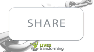 SHARE - Lives Transforming