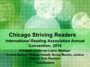 Chicago Striving Readers