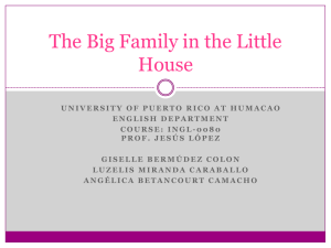 The Big Family in the Little House