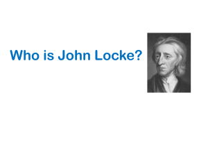 Who is John Locke?
