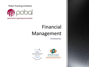 Financial Management training presentation