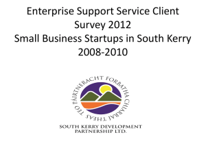Enterprise Support Service Client Survey 2012