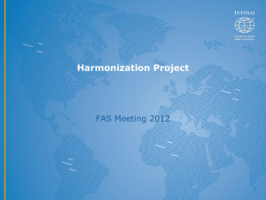 Harmonization Project