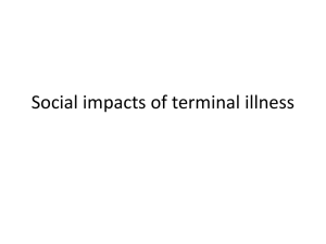 Social impacts of terminal illness - Ipswich-Year2-Med-PBL-Gp-2