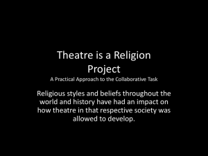 Theatre Religion Project