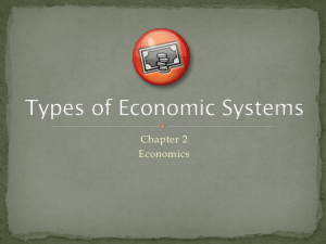 Types of Economic Systems - Richmond Heights Schools