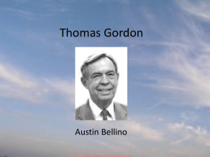 Thomas Gordon Complete Project