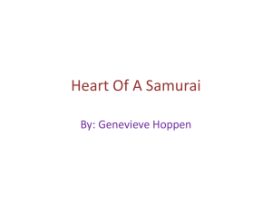 Heart Of A Samurai