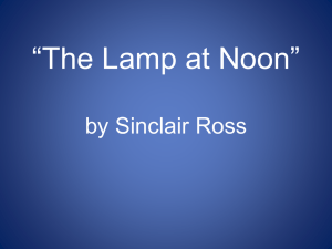 Grade 10 Lamp at Noon