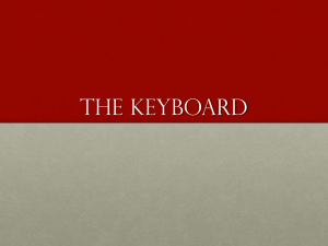 keyboard - Nick Yavorsky