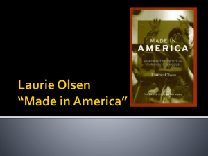 Laurie Olsen *Made in America*