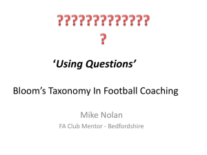 Bloom in Football – Mike Nolan