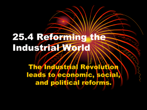 25.4 Reforming the Industrial World