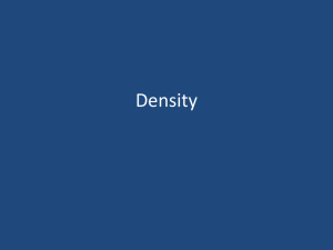Section 3.4 Density