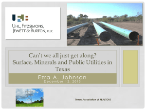 Oil & Gas Leases - Texas Association of REALTORS