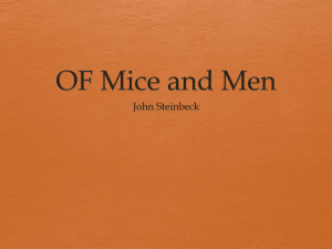 OF Mice and Men discussion Q