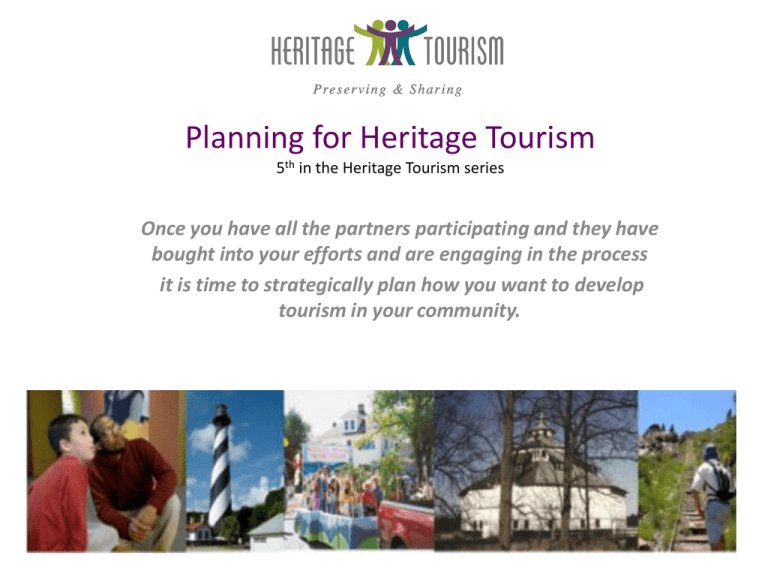 heritage tourism plan