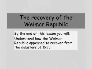 L5 The recovery of the republic