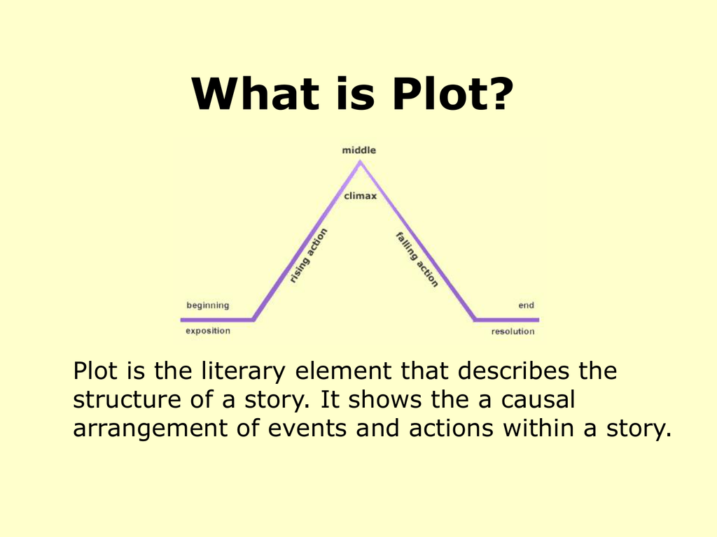 plot in literature essay