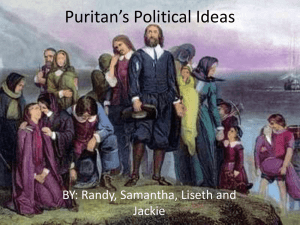 Puritans Political