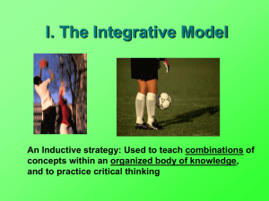 The Integrative Model - AssessmentandStudentLearning3