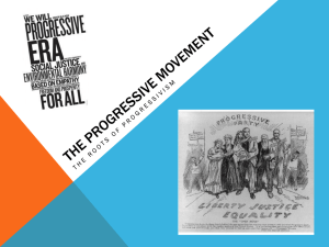 13-1 The Roots of Progressivism