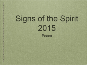 Signs of the Spirit 2015 - Risen King Alliance Church