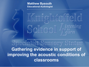 MBysouth Acoustics talk Powerpoint version