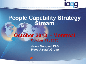 People Capability Strategy Stream