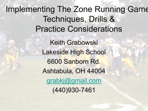 Zone Techniques and Drills