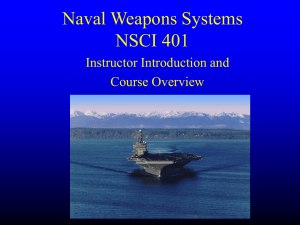 Naval Weapons Systems N205