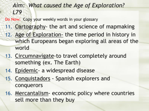 FQ: What caused the Age of Exploration? (L18Exploration)