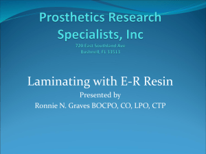 Prosthetics Research Specialists, Inc 720 East Southland Ave