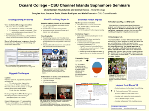 CSUCI poster  - Teaching Commons Guide for MERLOT