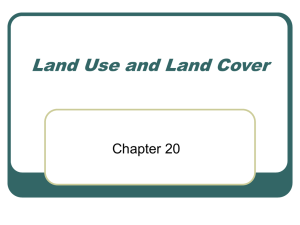 Land Use and Land Cover