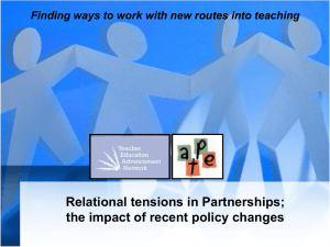 d`Reen Struthers - Relational tensions in Partnerships