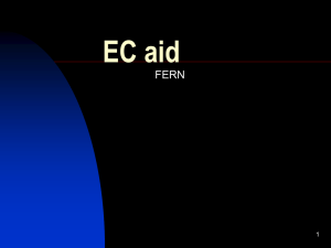 EC aid update