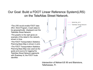 Goal: Build a Linear Reference System using the