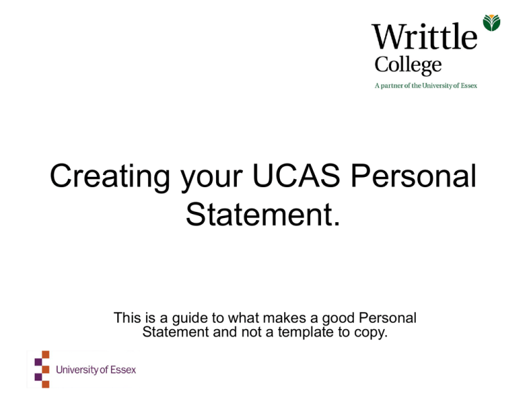 ucas personal statement week 2022