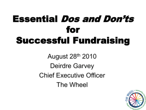 Fundraising & Grants Presentation