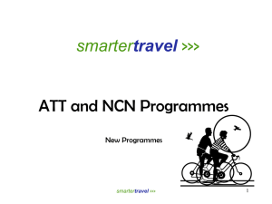 Smarter Travel Funding Programme 2014