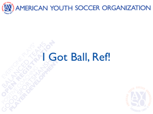 I Got Ball, Ref!