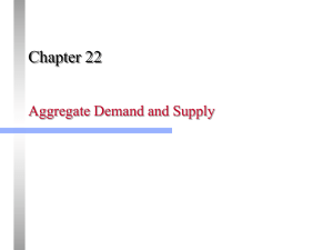 Ch09-- Macroeconomic Equilibrium: AD and AS