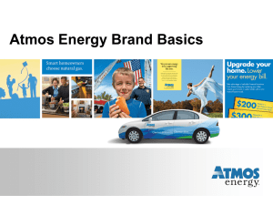 Atmos Energy Brand Basics - Atmos Energy