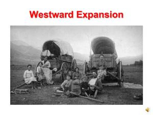 Westward Expansion PowerPoint