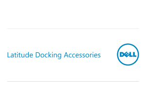 Dell Latitude Docking